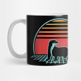 Otter 80S Style Animal Lover Mug